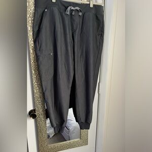 FIGS gray Zamora joggers